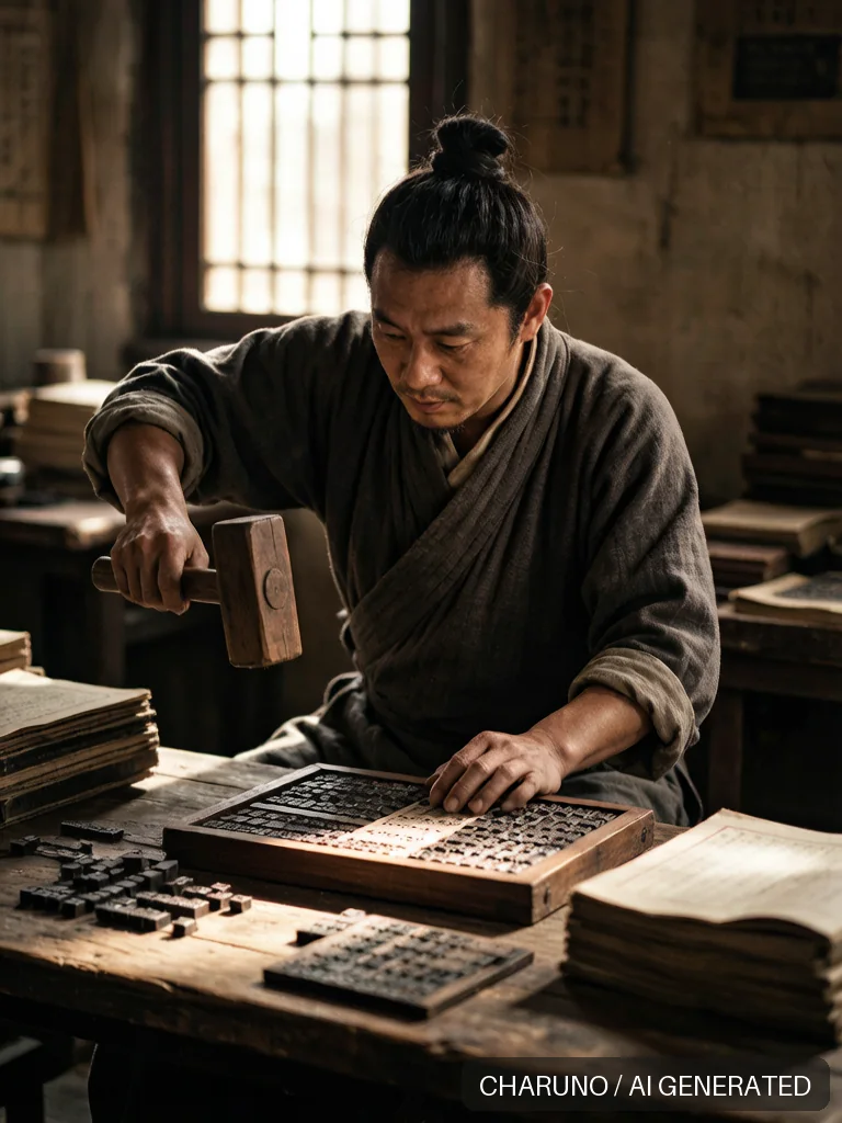 活字毕昇 · 图库，第 5 张生成图片