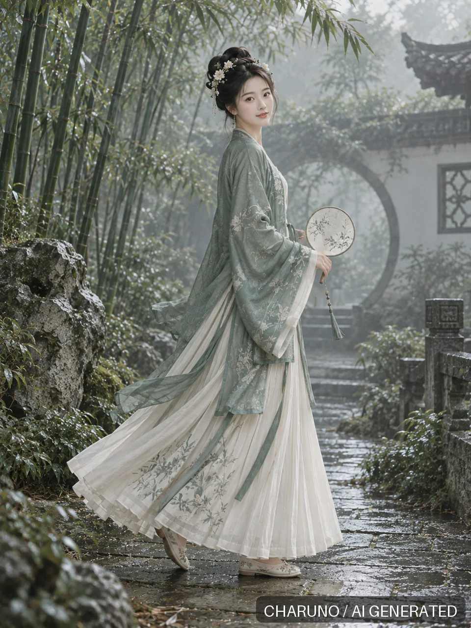 青春多面·宋韵汉服，第 7 张生成图片