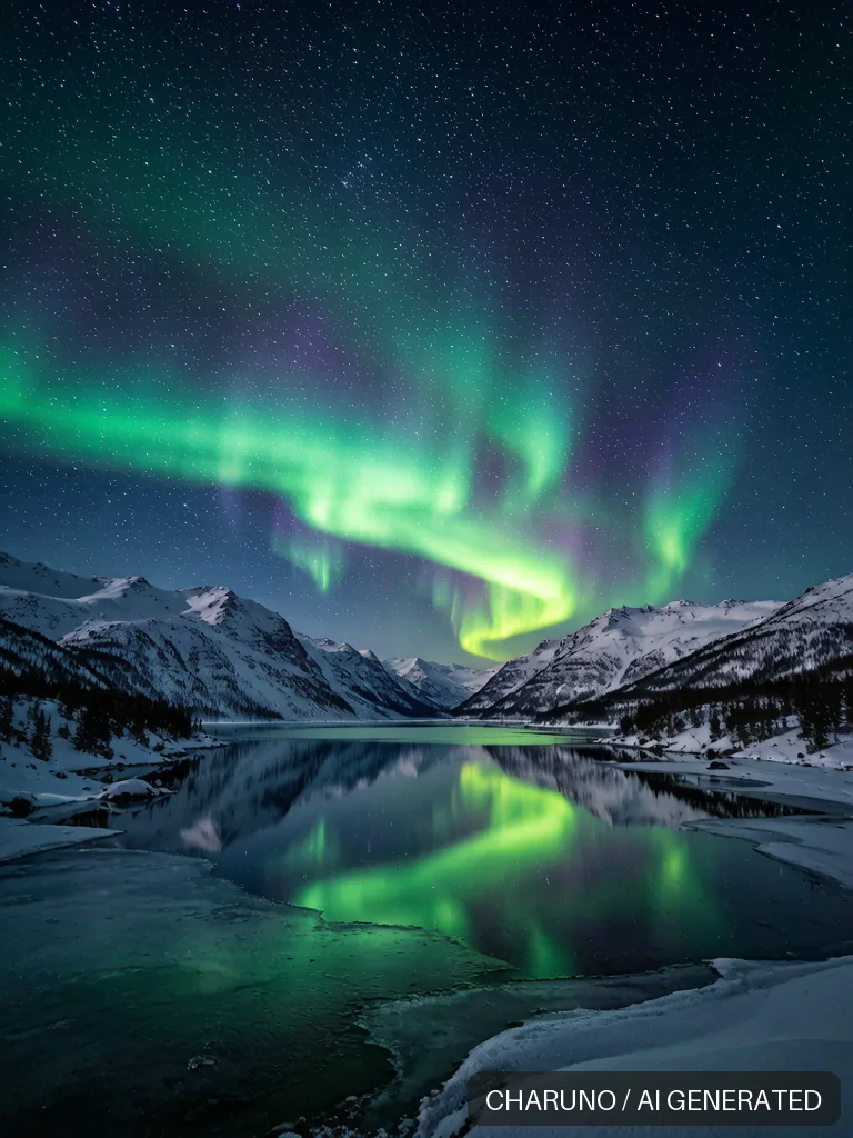 星空极光 · 图库，第 3 张生成图片