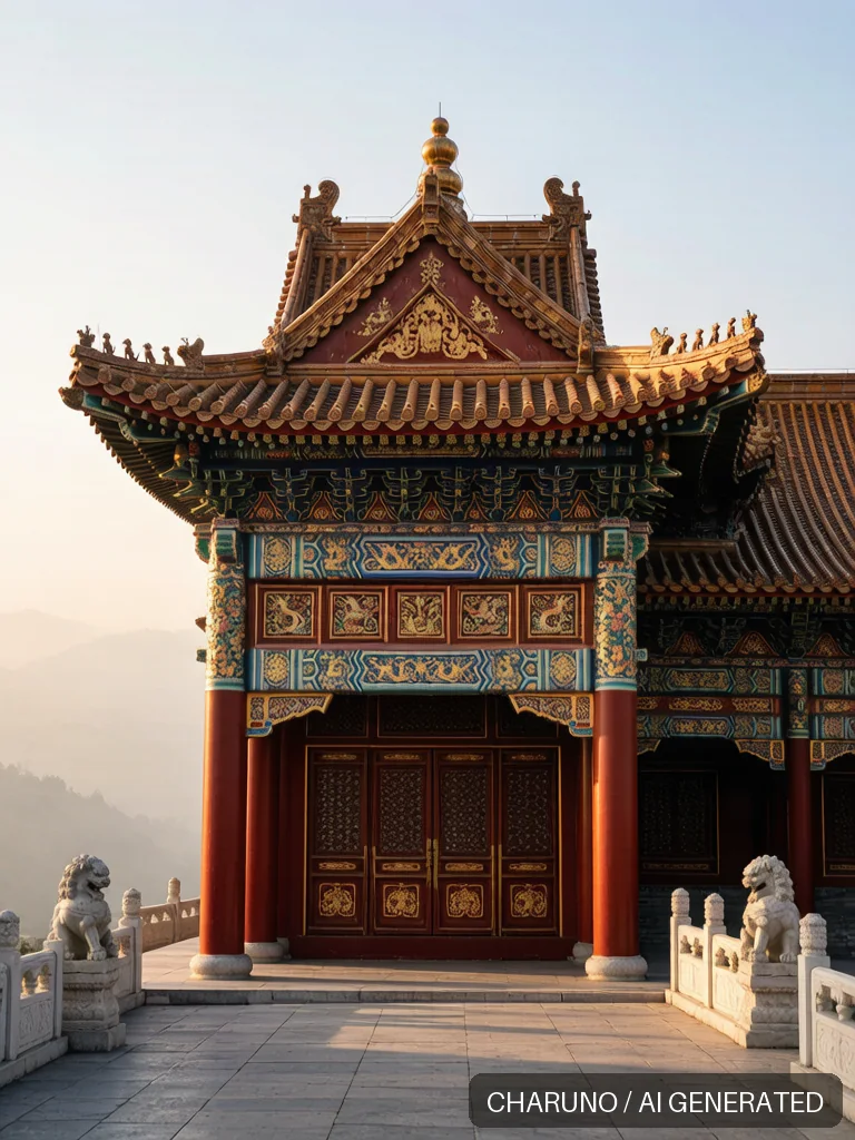 雕梁画栋 · 图库,第 6 张生成图片