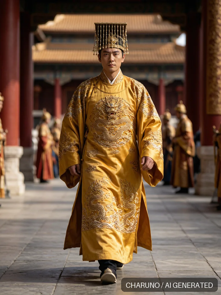 帝王龙袍 · 图库，第 4 张生成图片