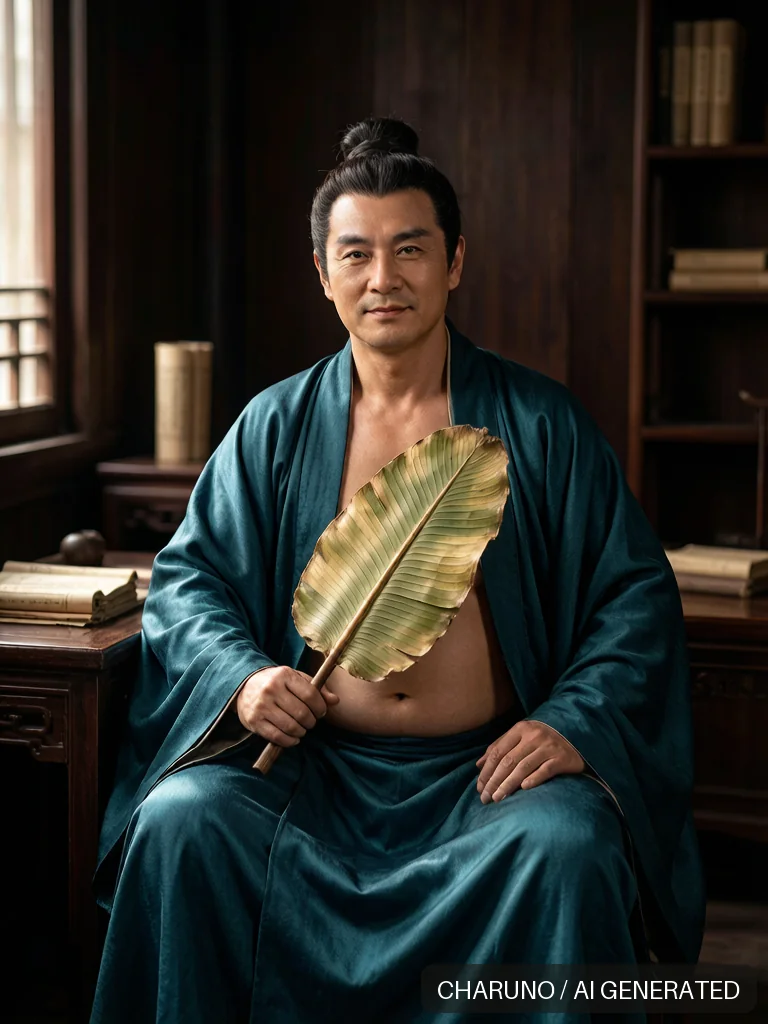 蒲扇钟离 · 图库，第 3 张生成图片