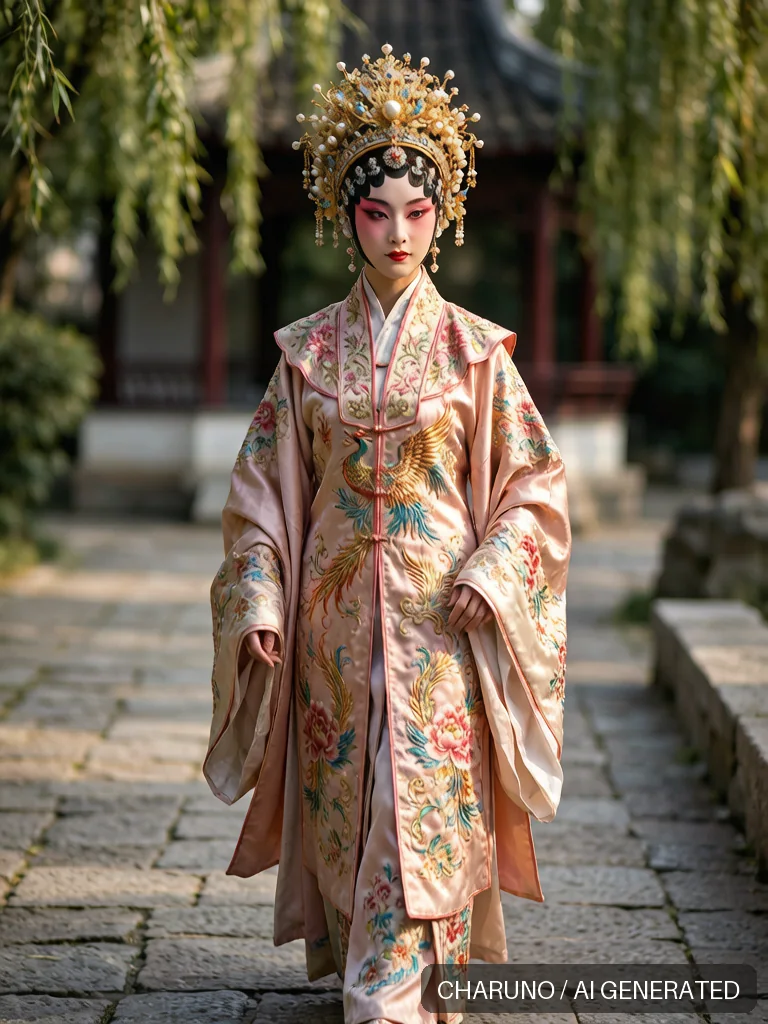 京剧花旦 · 图库，第 4 张生成图片