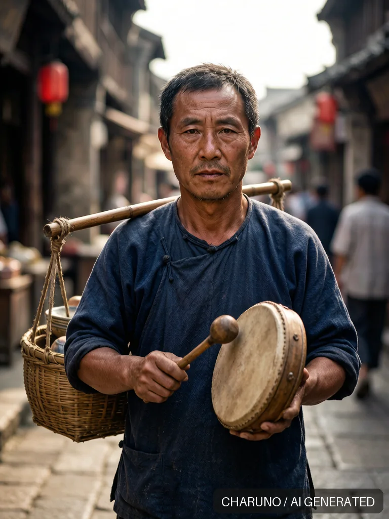 货郎担 · 图库，第 7 张生成图片