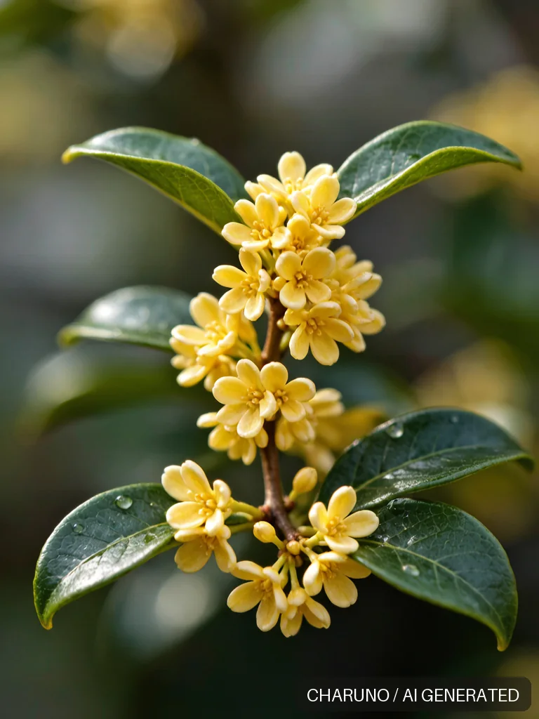 秋香桂花 · 图库，第 4 张生成图片