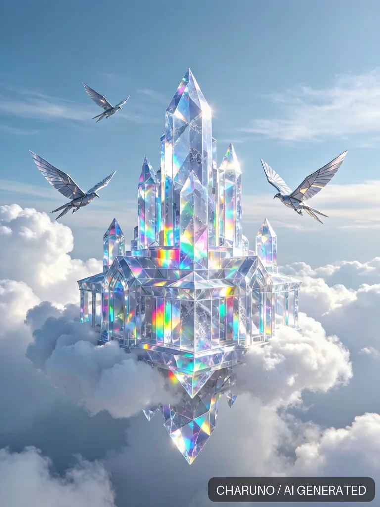 悬浮天空之城 · 场景视觉：生活片段