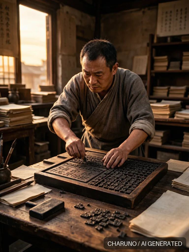 活字毕昇 · 图库，第 8 张生成图片