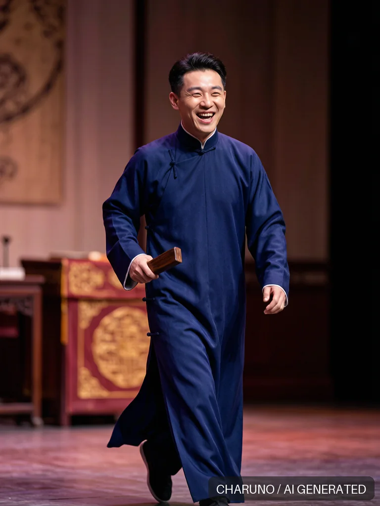 相声演员 · 图库，第 4 张生成图片