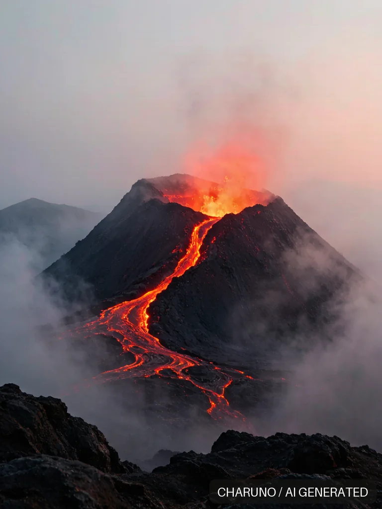 火山熔岩 · 图库，第 7 张生成图片