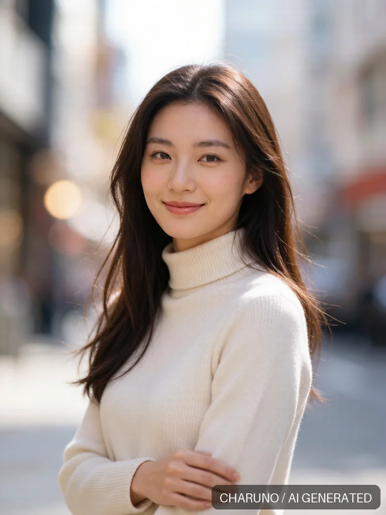 青春街拍少女 · 图库,第 2 张生成图片
