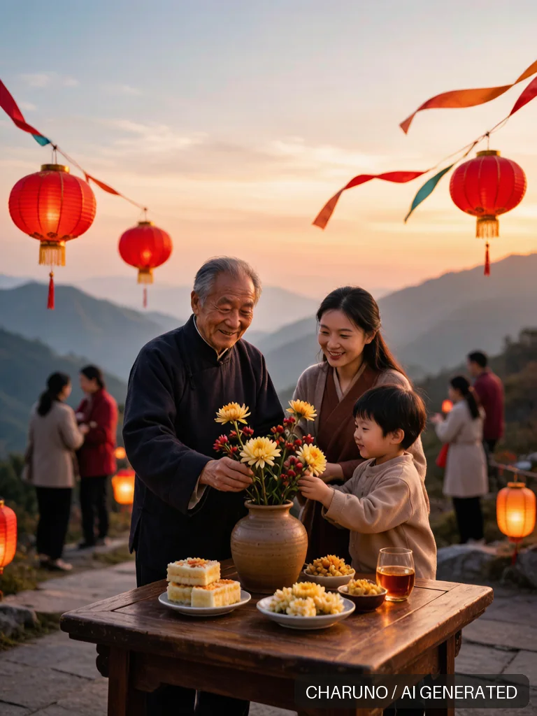 重阳节 · 图库,第 1 张生成图片