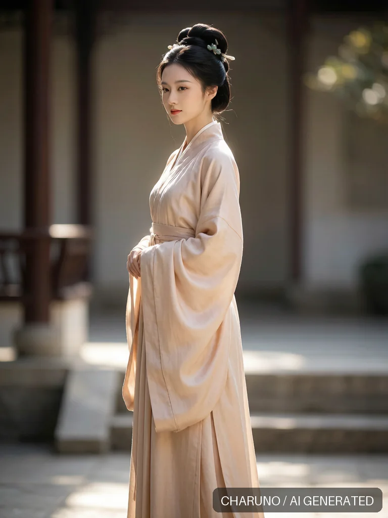 汉代仕女 · 图库，第 6 张生成图片
