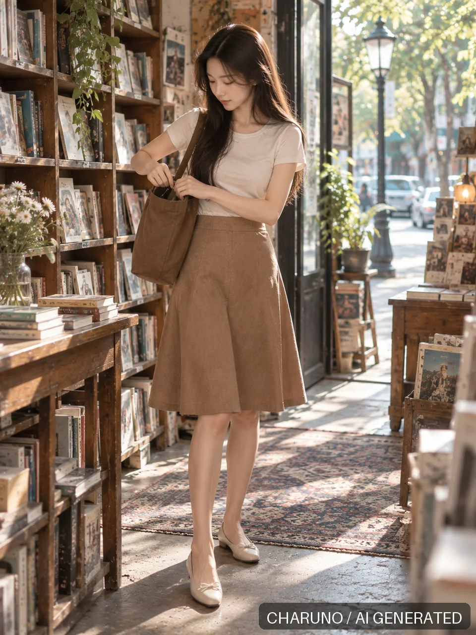 生活魅力·书店小憩，第 5 张生成图片