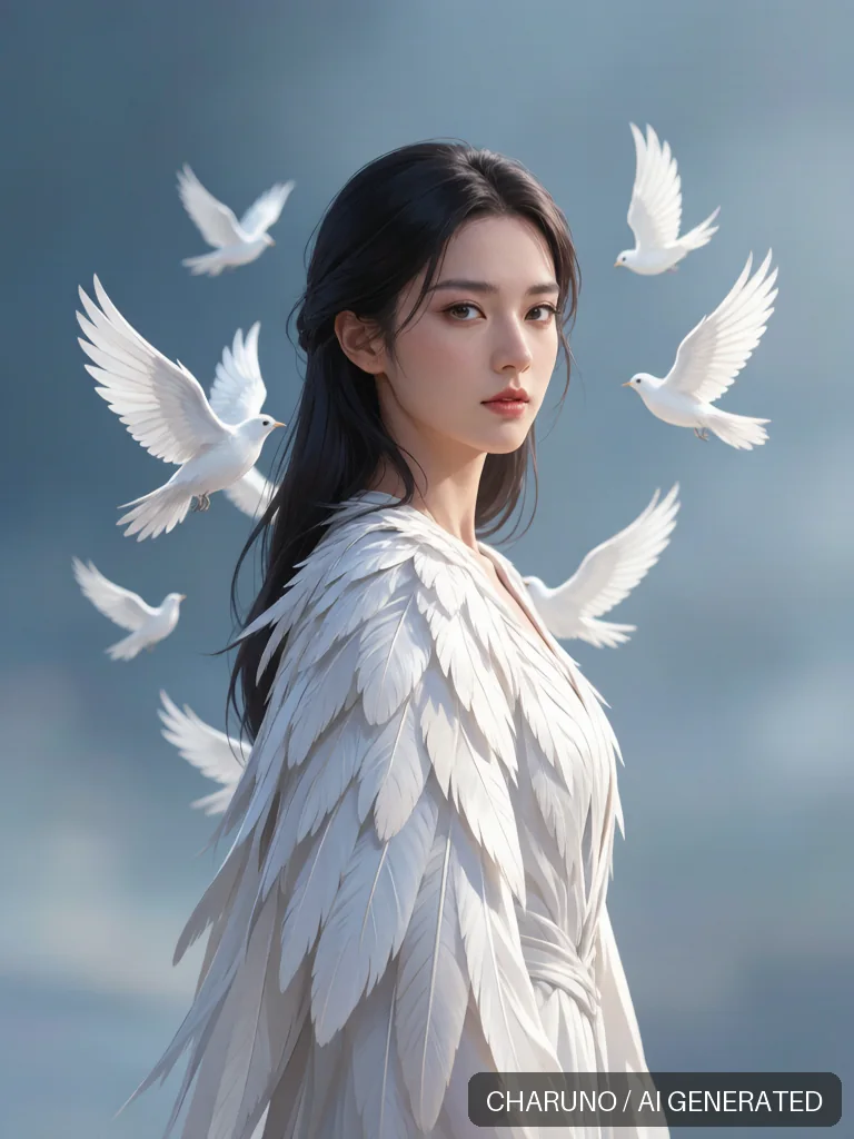 精卫填海 · 图库，第 7 张生成图片