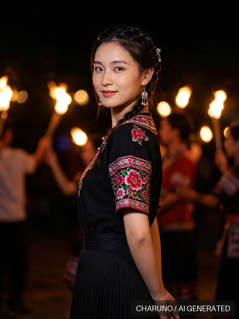 彝族服饰 · 图库，第 7 张生成图片
