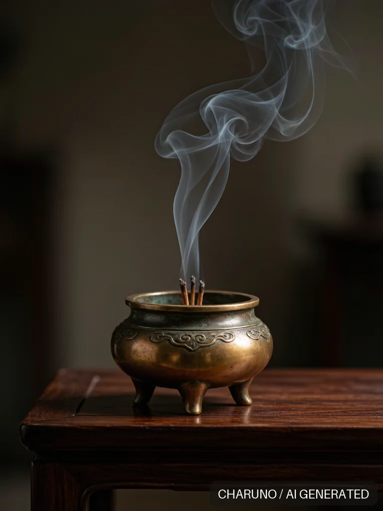 铜香炉 · 图库，第 5 张生成图片