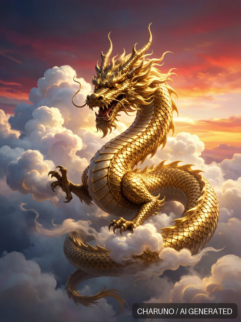 神龙腾云 · 图库，第 7 张生成图片