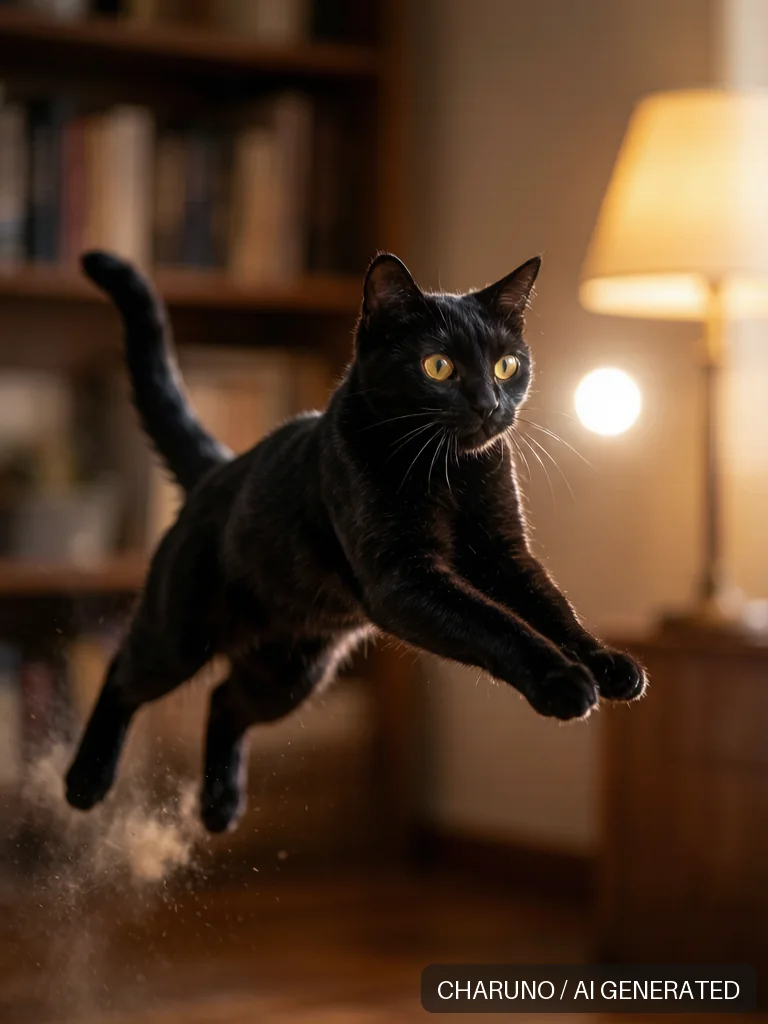 猫咪陪伴日常 · 图库，第 8 张生成图片