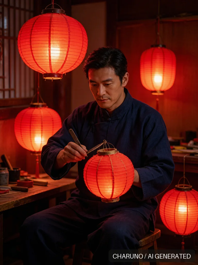 灯笼艺人 · 图库，第 3 张生成图片