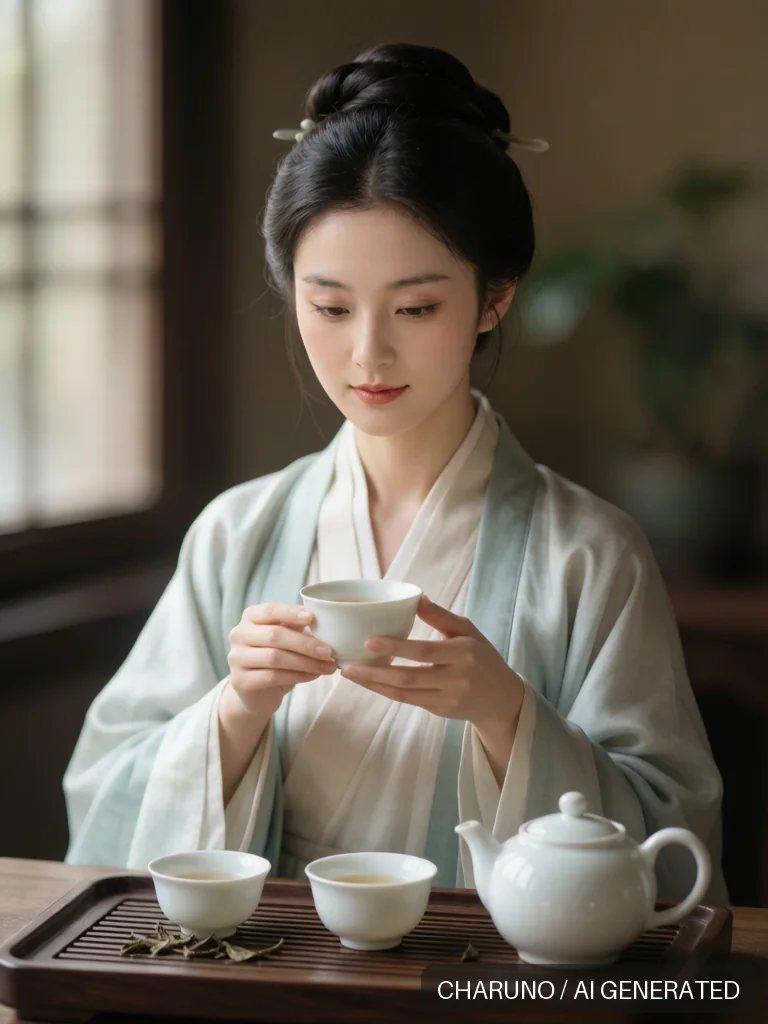 茶艺师 · 图库，第 2 张生成图片