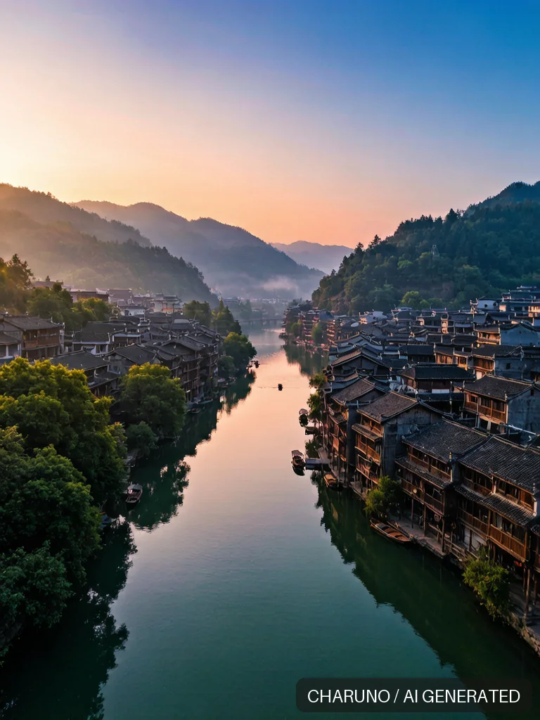 凤凰古城 · 图库,第 6 张生成图片