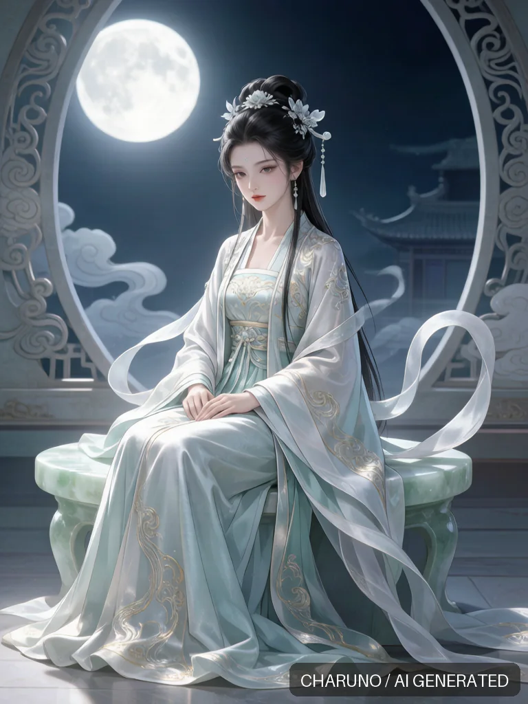 月宫仙子 · 图库，第 3 张生成图片