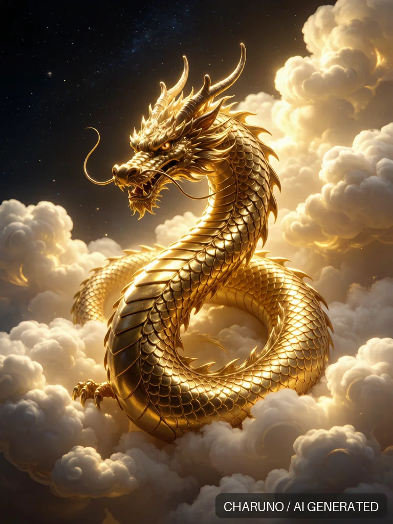 神龙腾云 · 图库，第 4 张生成图片