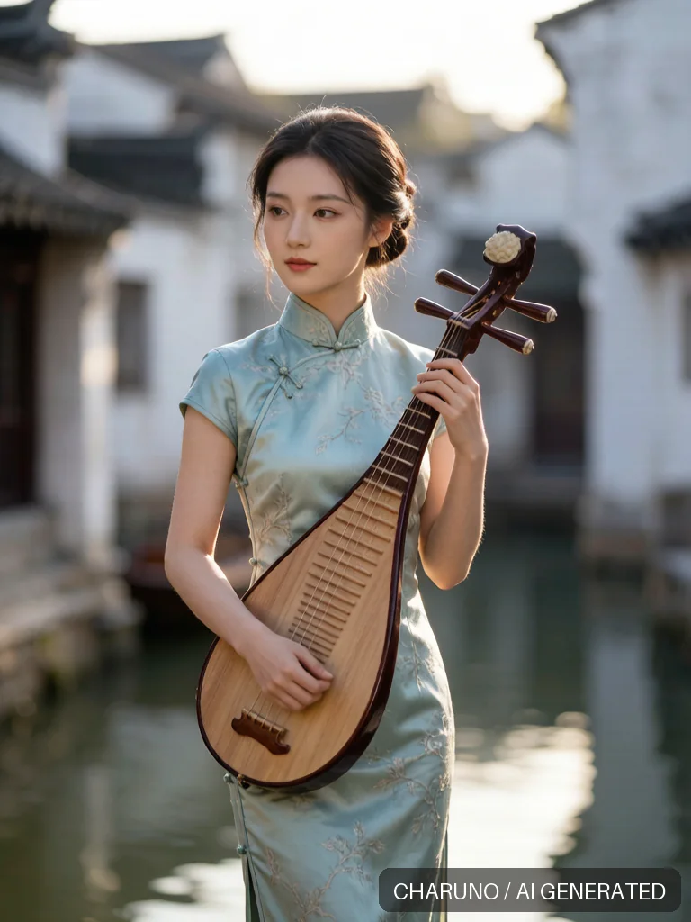 评弹艺人 · 图库，第 6 张生成图片
