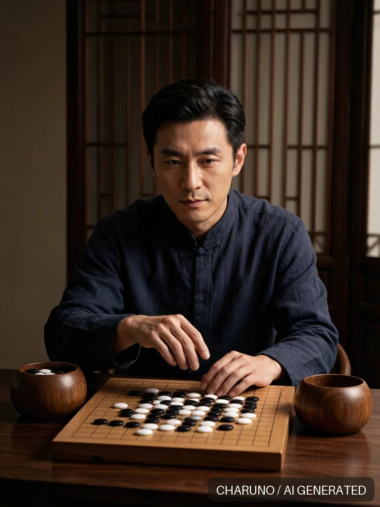 围棋棋手 · 图库，第 3 张生成图片