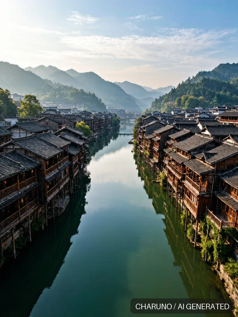 凤凰古城 · 图库,第 3 张生成图片