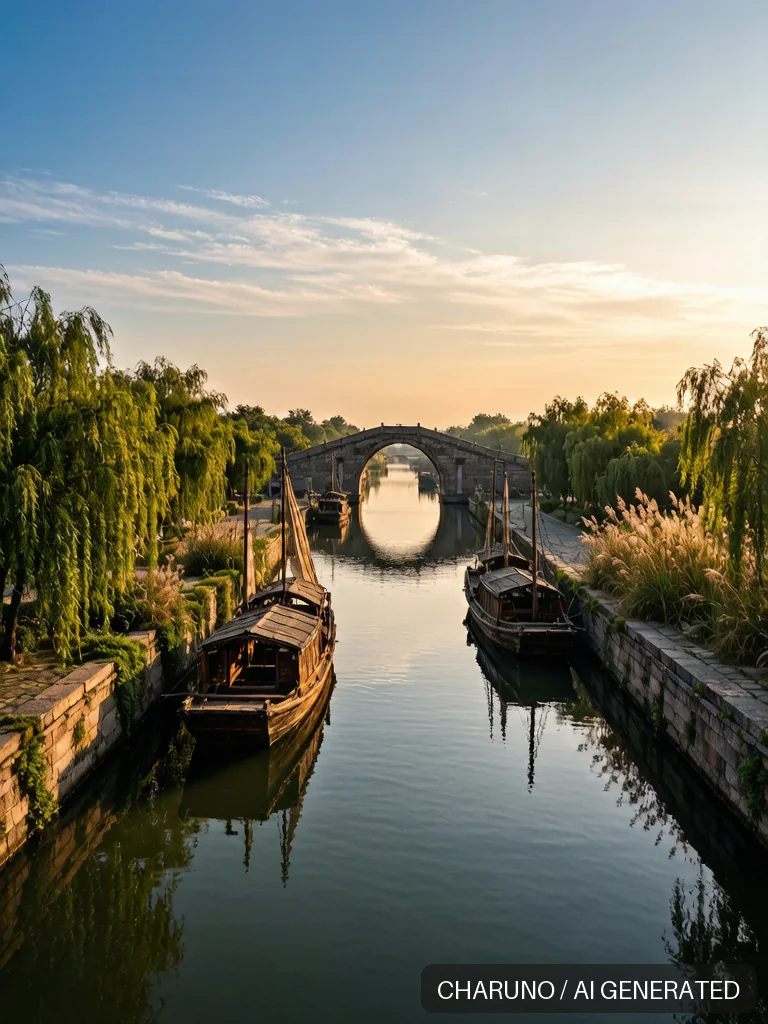 京杭大运河 · 图库，第 8 张生成图片