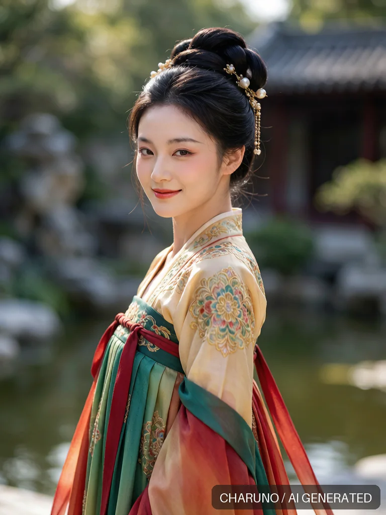 唐风霓裳 · 图库，第 7 张生成图片