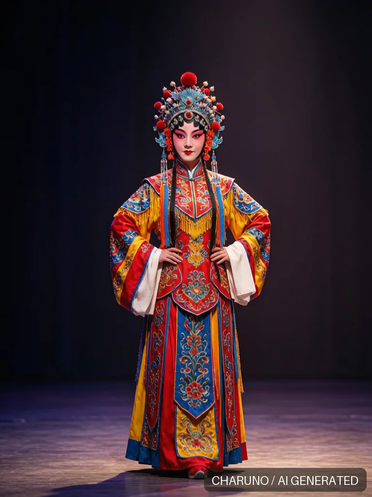 豫剧演员 · 图库，第 8 张生成图片