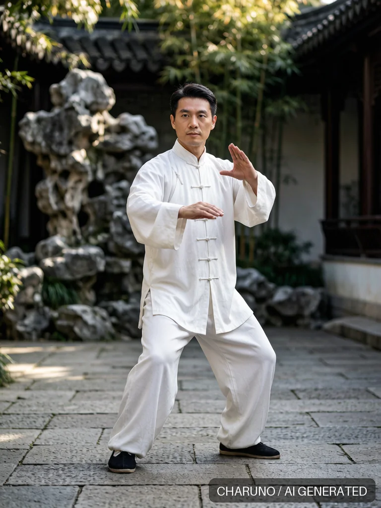 太极拳师 · 图库，第 8 张生成图片