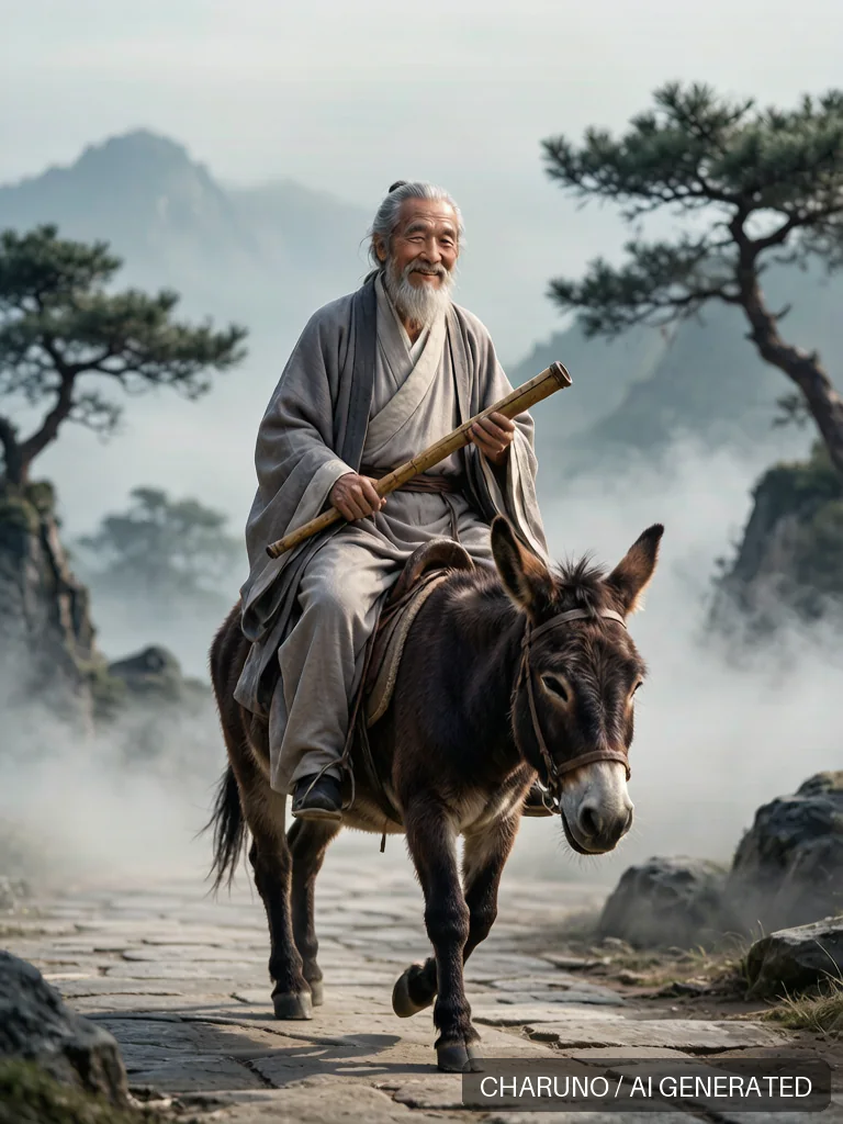 渔鼓果老 · 图库，第 4 张生成图片