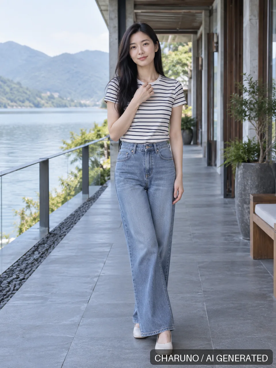 宁溪·动作参考八种生活写真，第 1 张生成图片