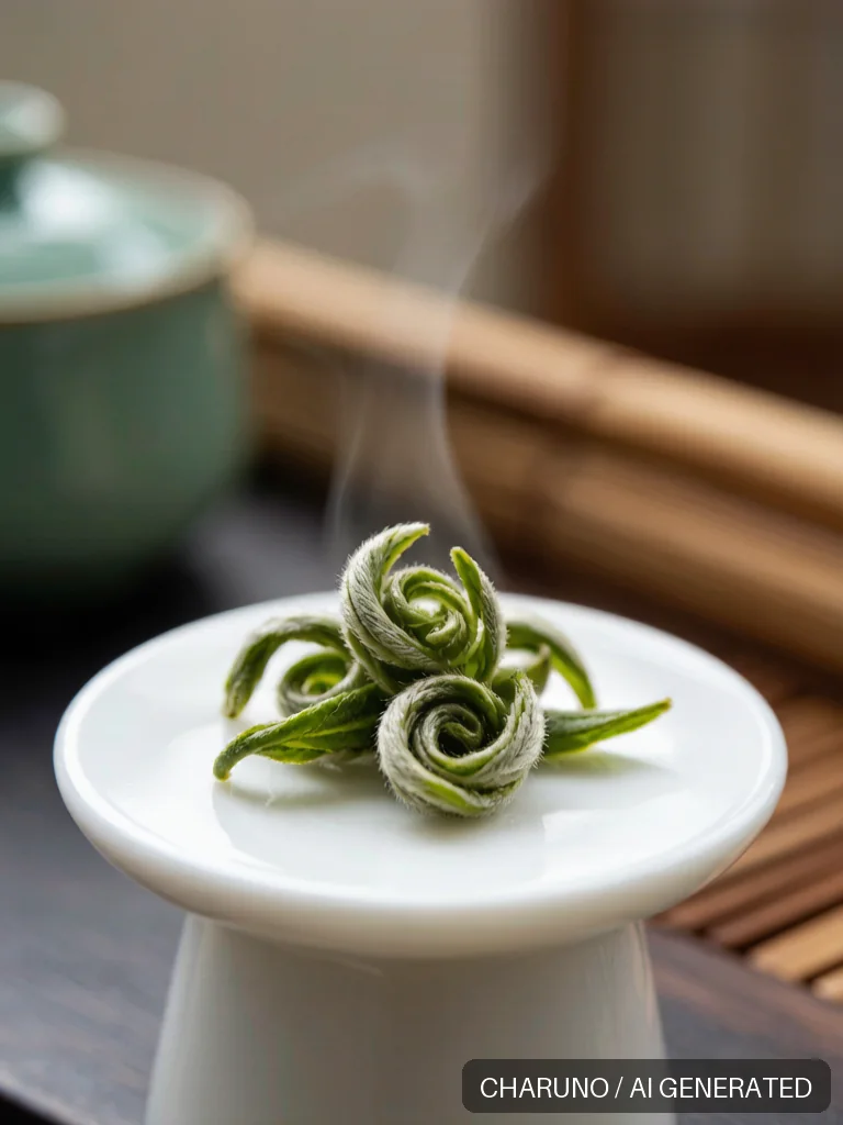 碧螺春茶 · 图库,第 6 张生成图片