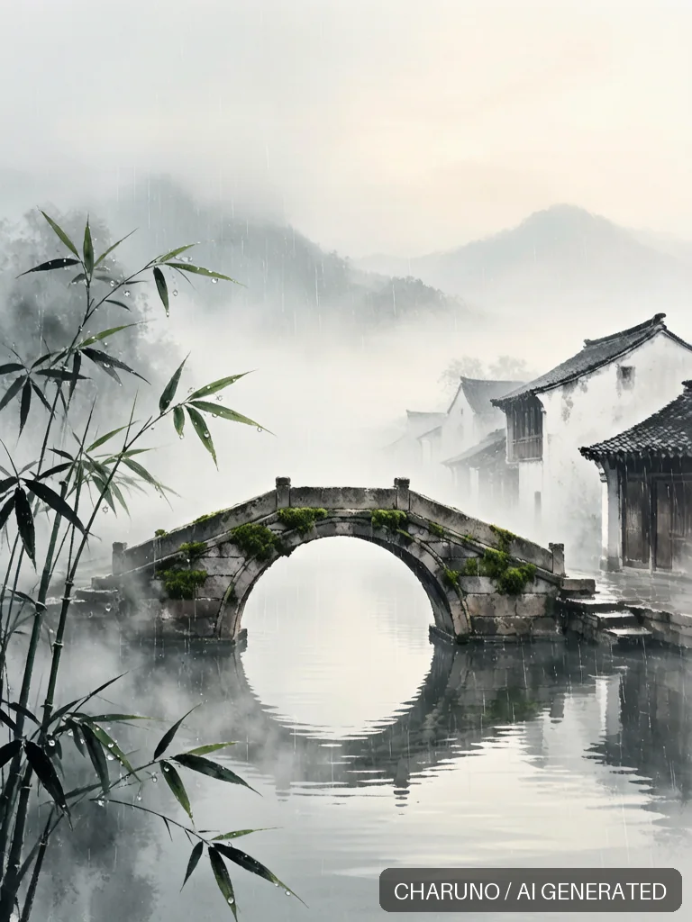 节气雨水 · 图库，第 6 张生成图片