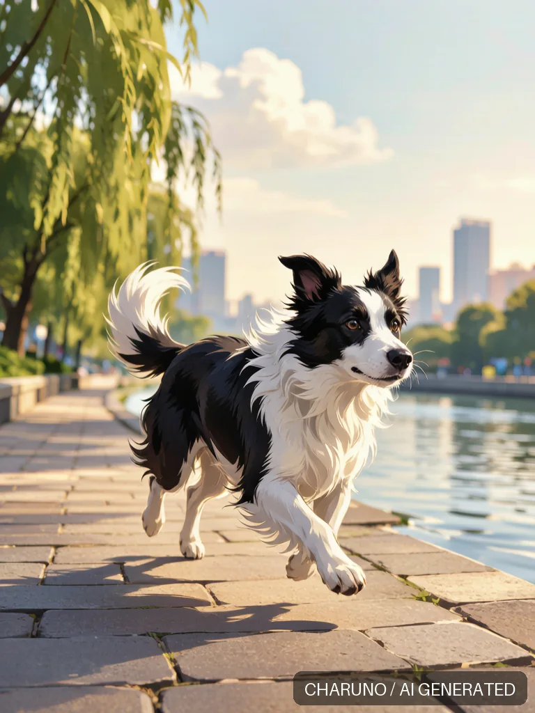 机敏工作犬 · 图库，第 6 张生成图片