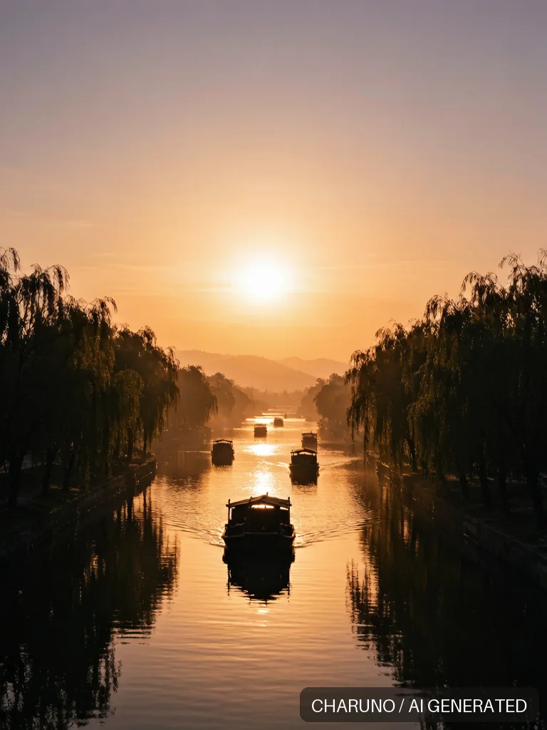 京杭大运河 · 图库，第 4 张生成图片