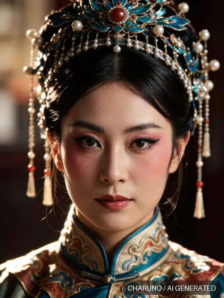 豫剧演员 · 图库，第 5 张生成图片