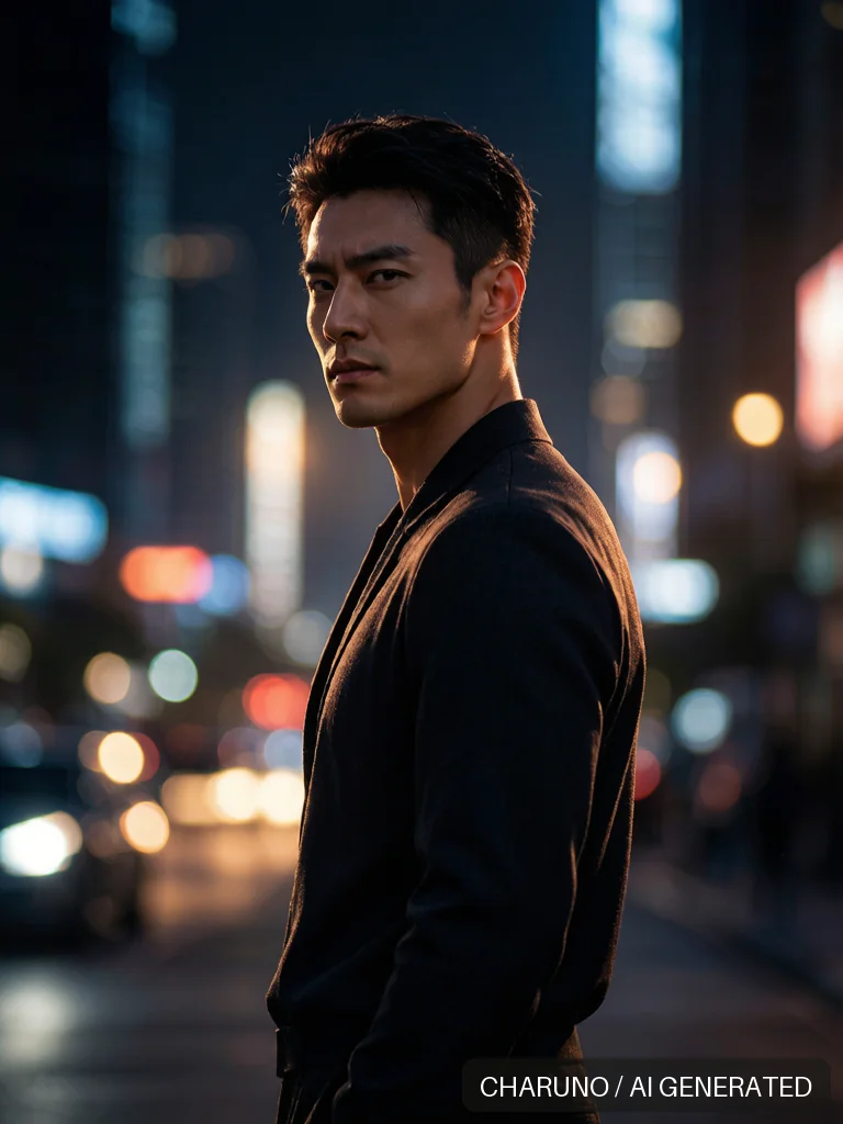 都市青年男性 · 图库，第 6 张生成图片