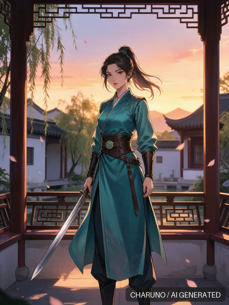 枕霞湘云 · 图库，第 8 张生成图片