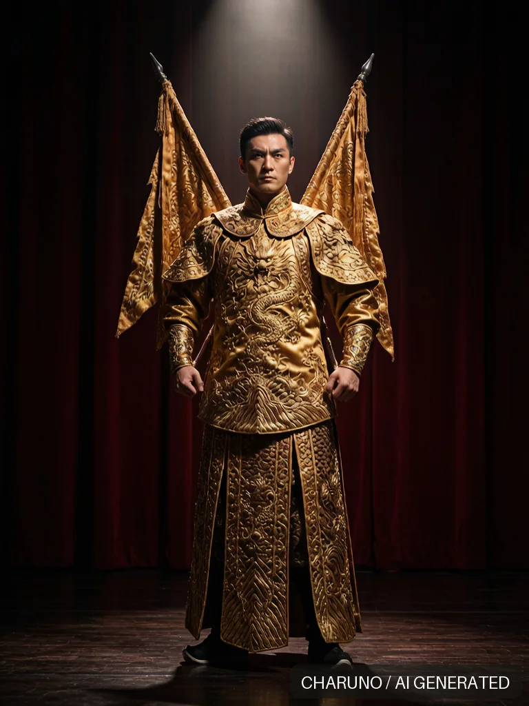 京剧武生 · 图库，第 8 张生成图片