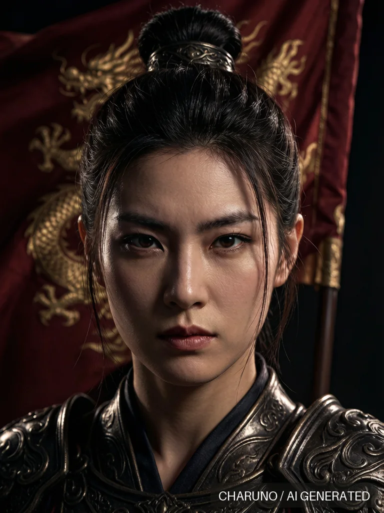 挂帅女将 · 图库，第 5 张生成图片