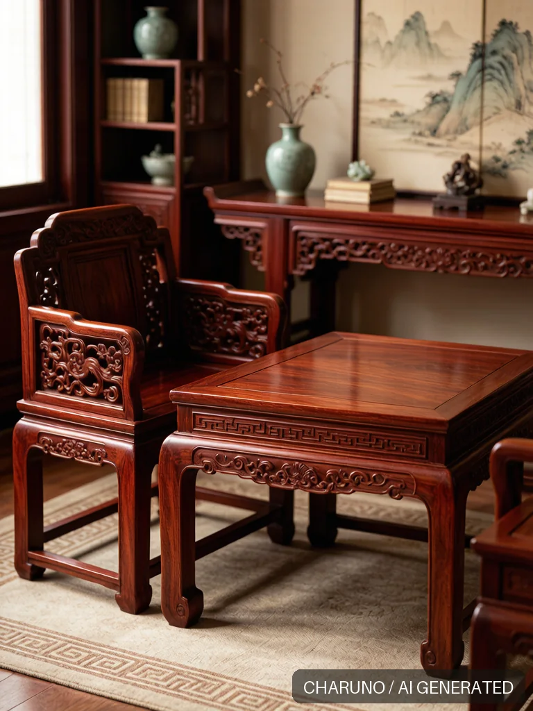 红木家具 · 图库,第 3 张生成图片