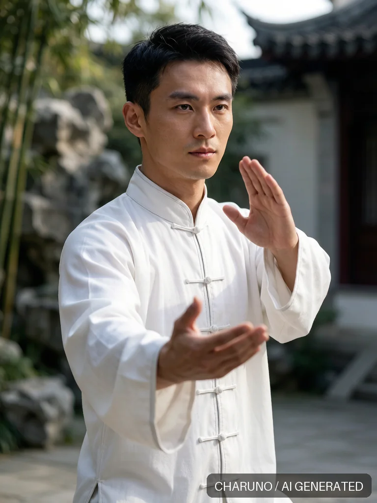 太极拳师 · 图库，第 7 张生成图片