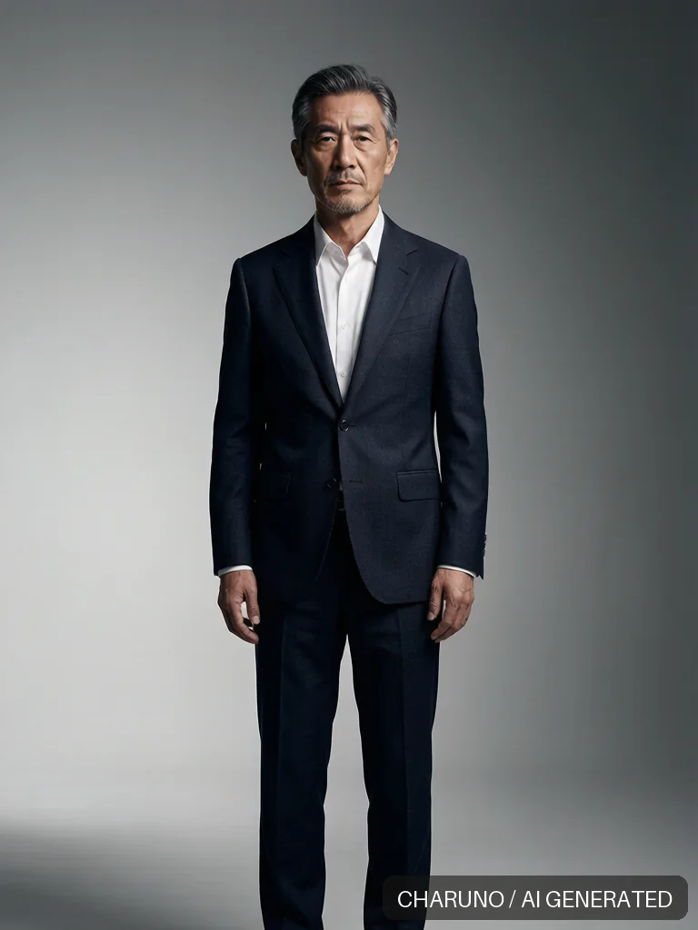 沧桑长者肖像 · 图库，第 1 张生成图片