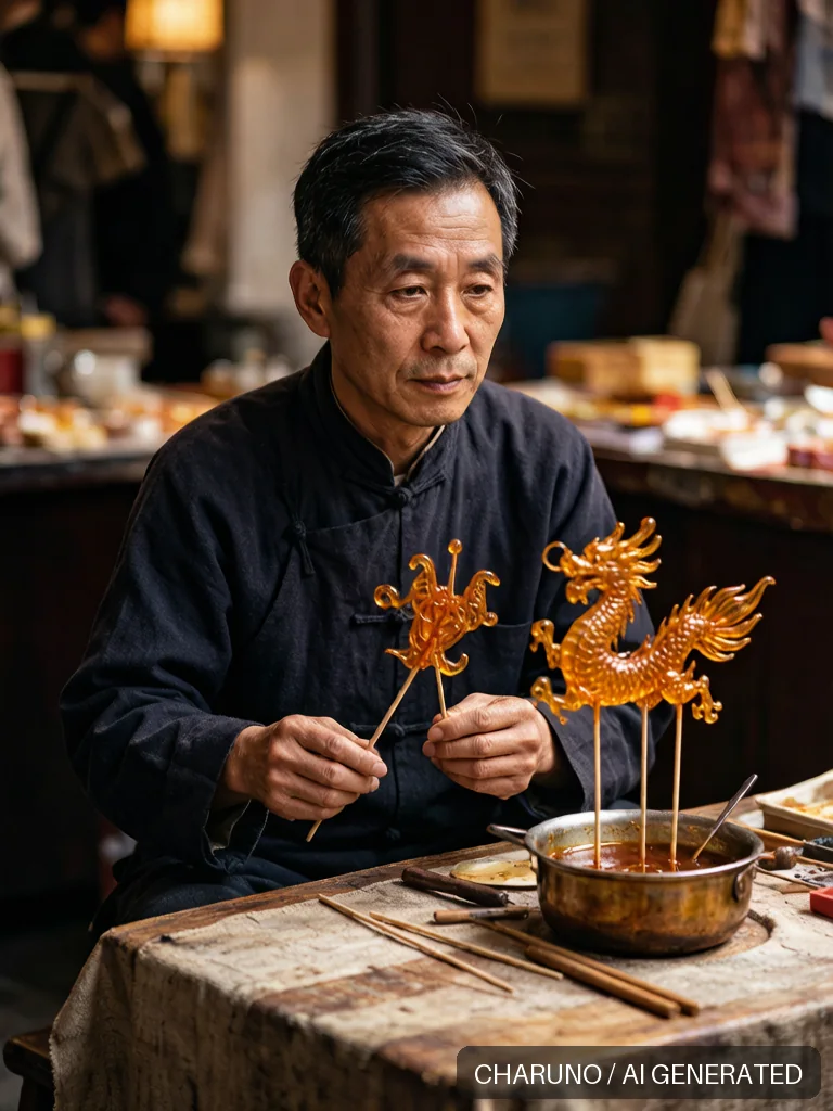 糖人艺人 · 图库,第 3 张生成图片