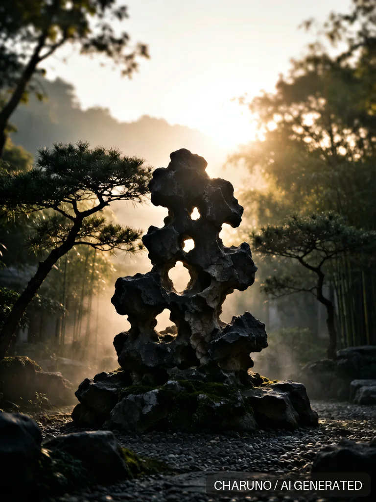 太湖石 · 图库，第 4 张生成图片